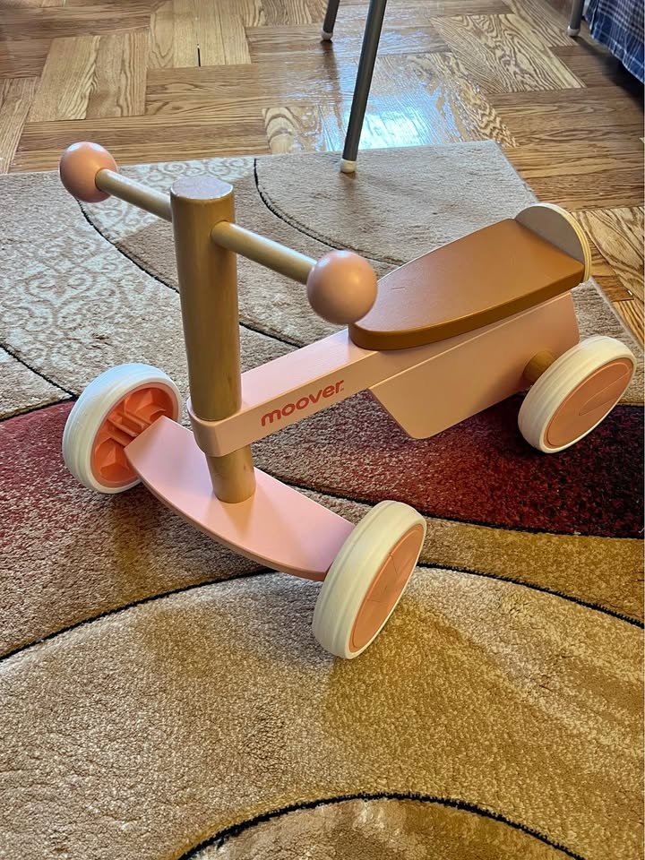 Moover Ride-On Bike (Wooden Push Toy)
