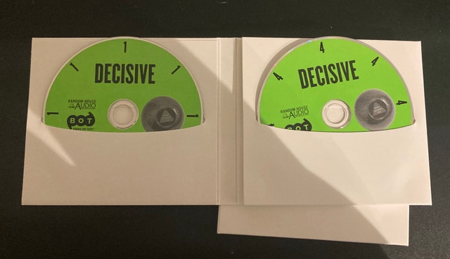 Decisive Audiobook CD - Chip Heath & Dan Heath - photo 3