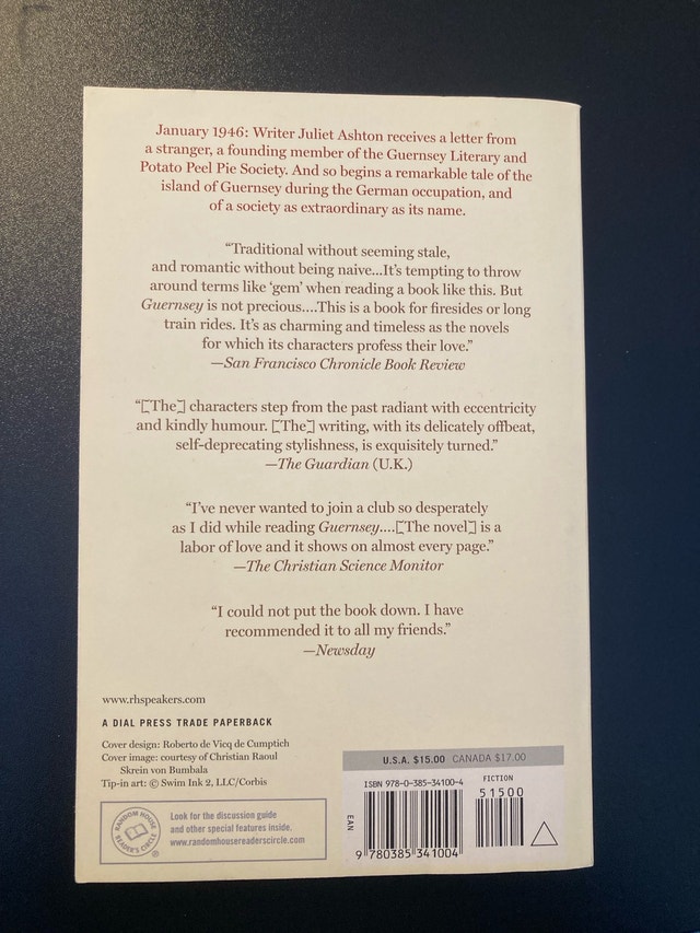 The Guernsey Literary and Potato Peel Pie Society - photo 2