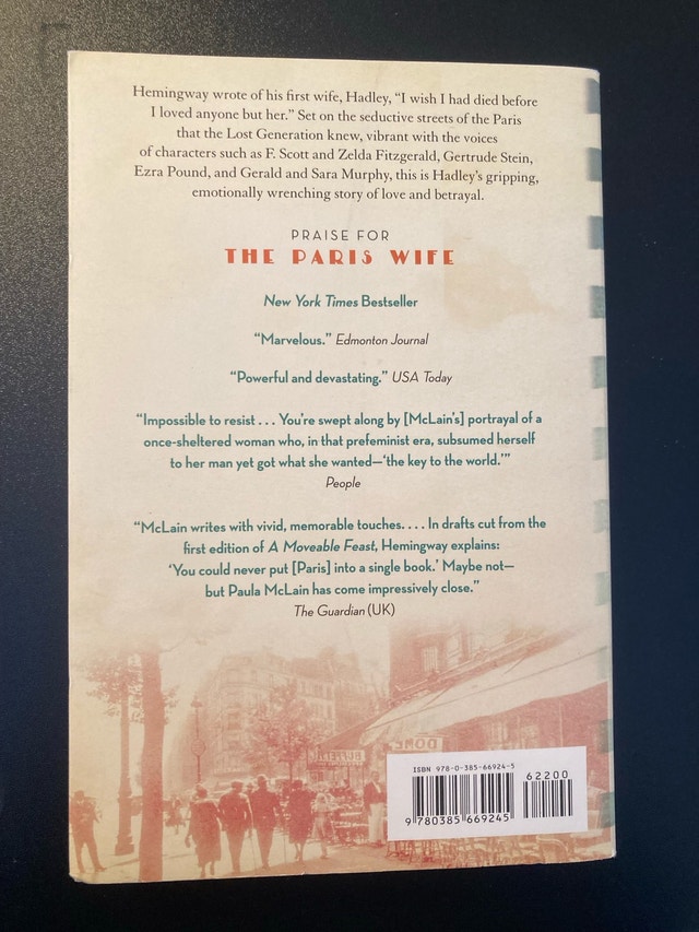 The Paris Wife - Paula McLain - photo 2
