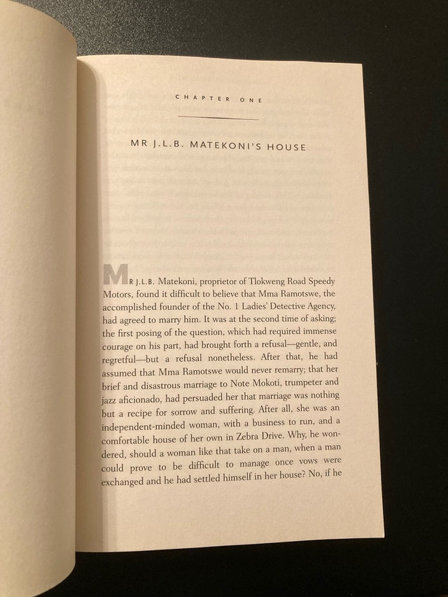 Tears of the Giraffe - Alexander McCall Smith - photo 3