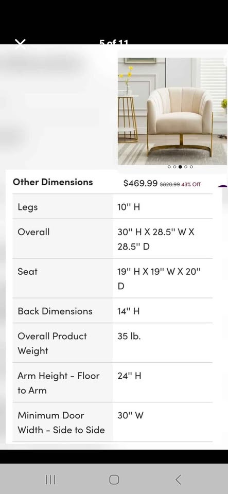 Moving Out Sale – Elegant Ivory Barrel Chairs (Set of 2) - LOCAT - photo 5