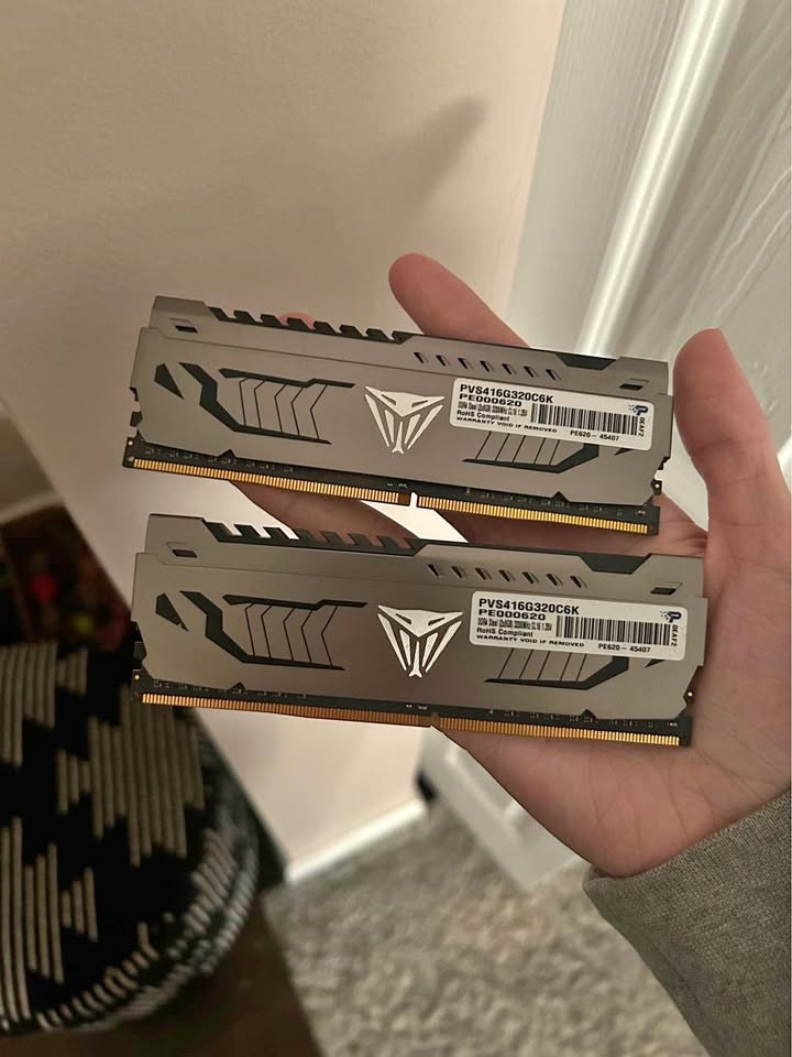 RAM 3200hz 2x8gb
