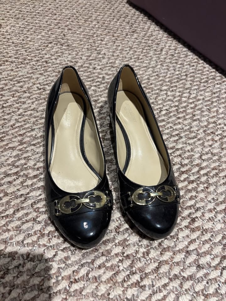 Vintage 7.5 Naturalizer Black Ballet Flats - photo 5