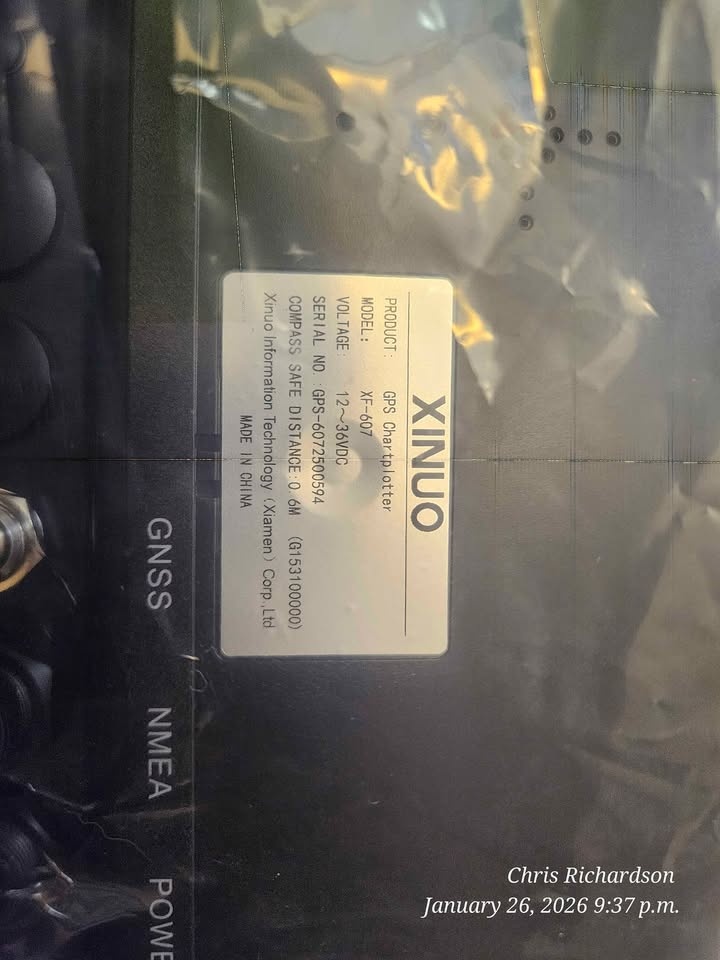 Xinuo XF-607 Marine Chartplotter GPS - photo 3