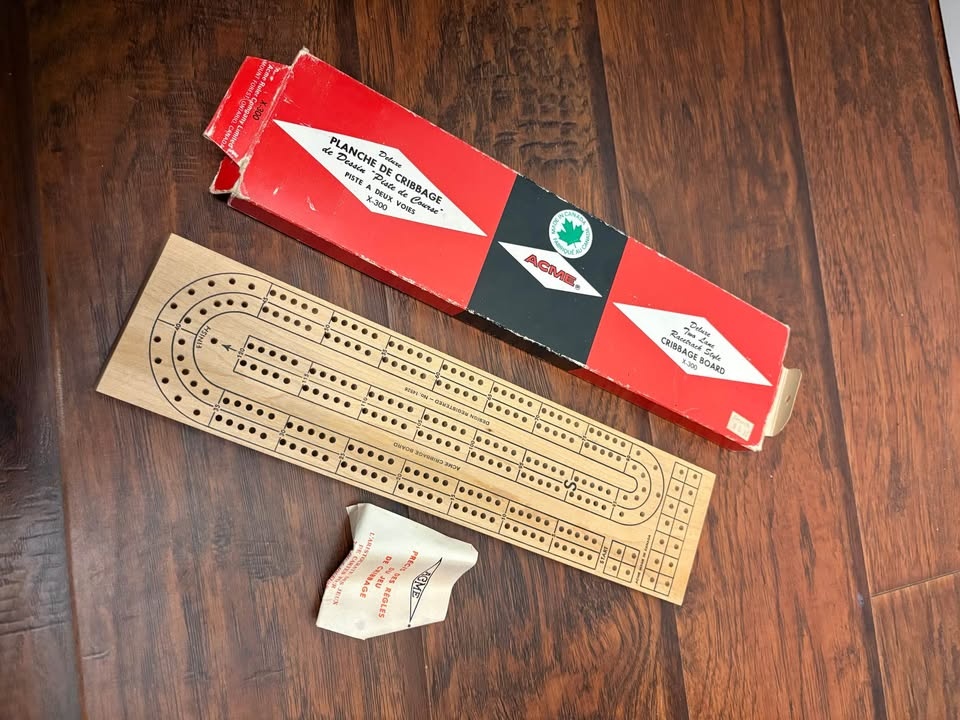 Vintage Cribbage Board - photo 2