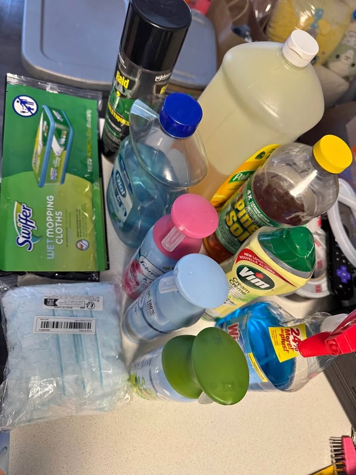 MOVING SALE Cleaning supplies
