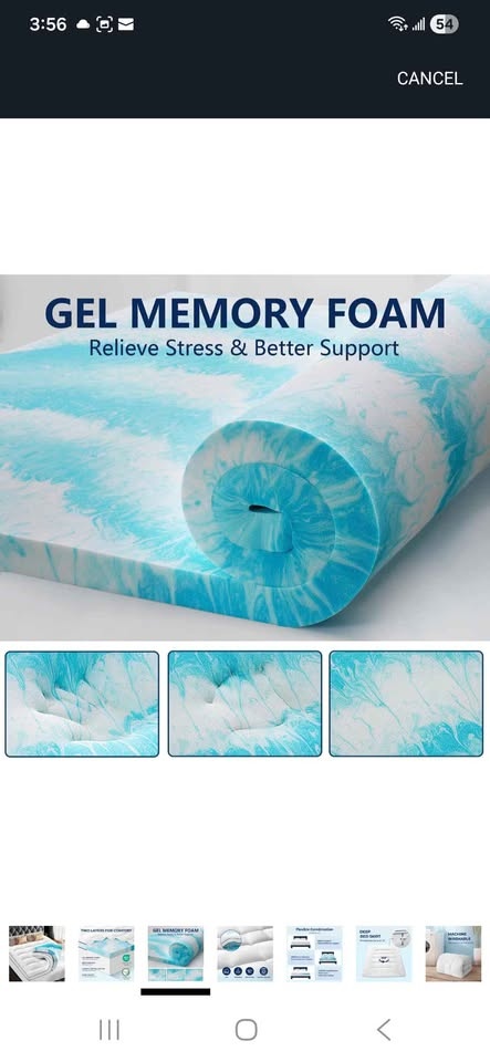 Dual layer Mattress Topper Twin - photo 4