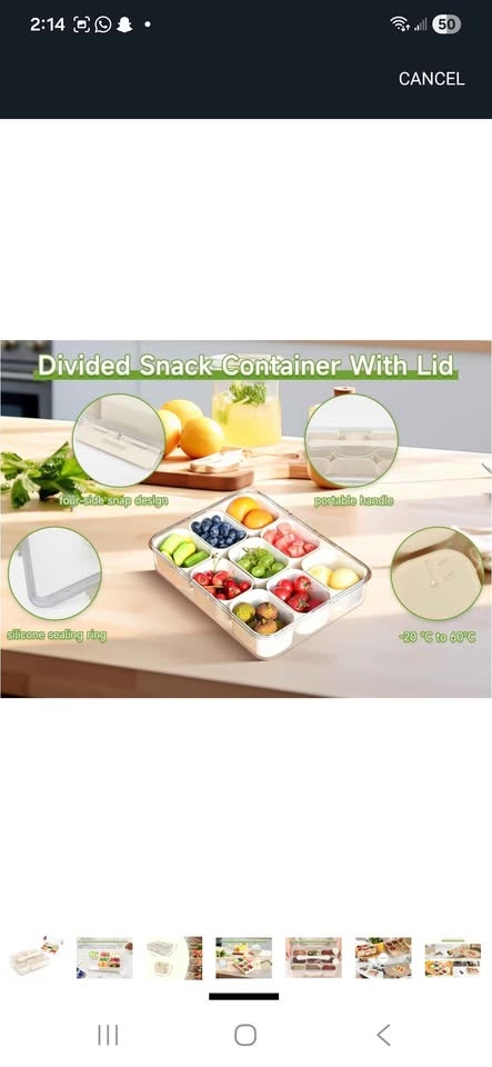 9 grid Snack Box New - photo 3