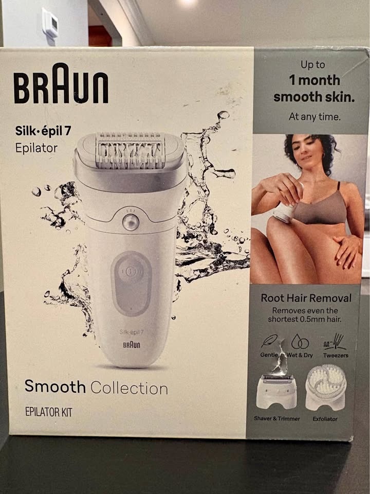 Braun Epilator Silk-épil 7, Women Shaver & Trimmer