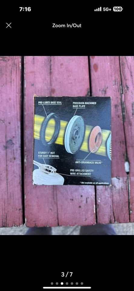 K&N Performance Gold Oil Filter HP-2010 - photo 3