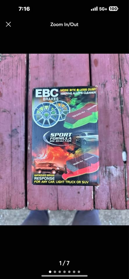 EBC Brakes DP51110NDX Bluestuff NDX Full Race Brake Pads