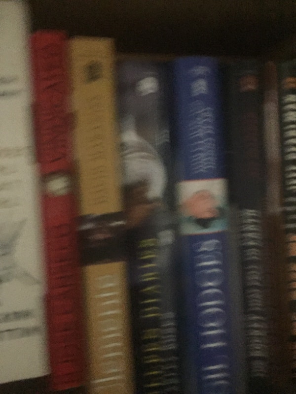 Baseball Books & Signed Hats Bundle