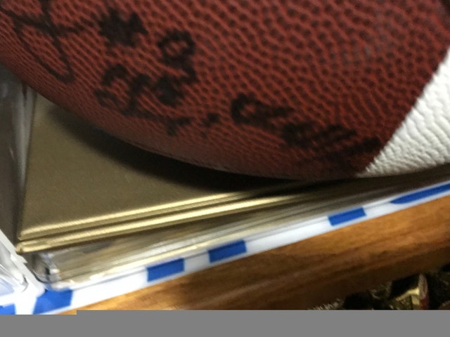 Argos Teams Signed Football (Championship Year) - photo 2