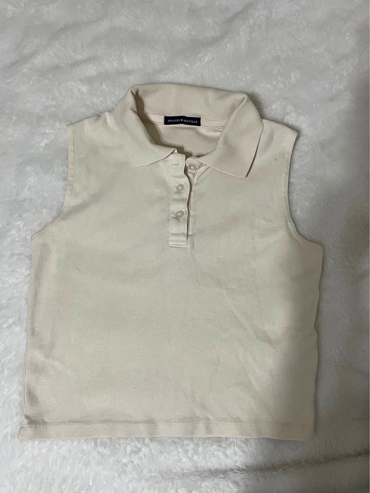 Brandy Melville Polo Tank Top
