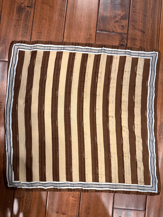 Vintage Fendi Handkerchief Fendi Neckerchief Pocket Square
