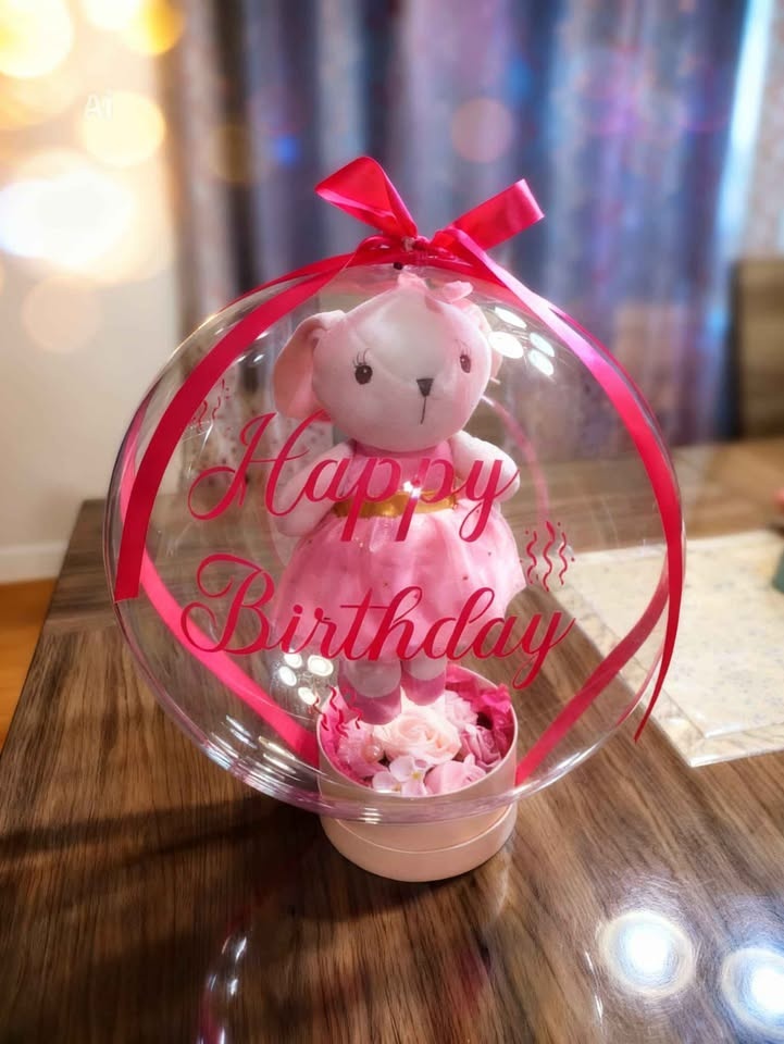 Customized Bobo Balloon Hamper - photo 3