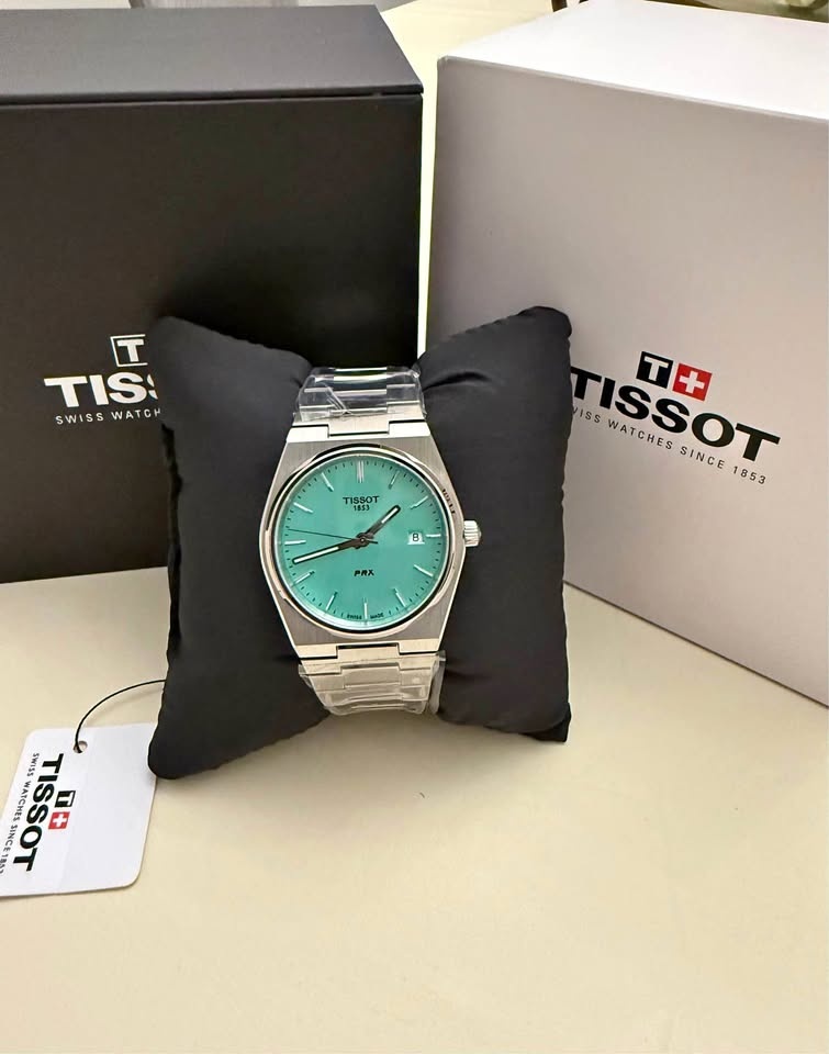 Tissot PRX Mens Watch 40MM - Mint Green Dial
