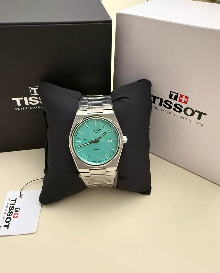 Tissot PRX Mens Watch 40MM - Mint Green Dial - photo 5