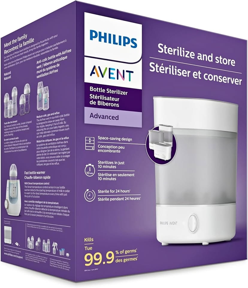 Philips AVENT Advanced Electric Steam Sterilizer (ORIGINAL BOX)