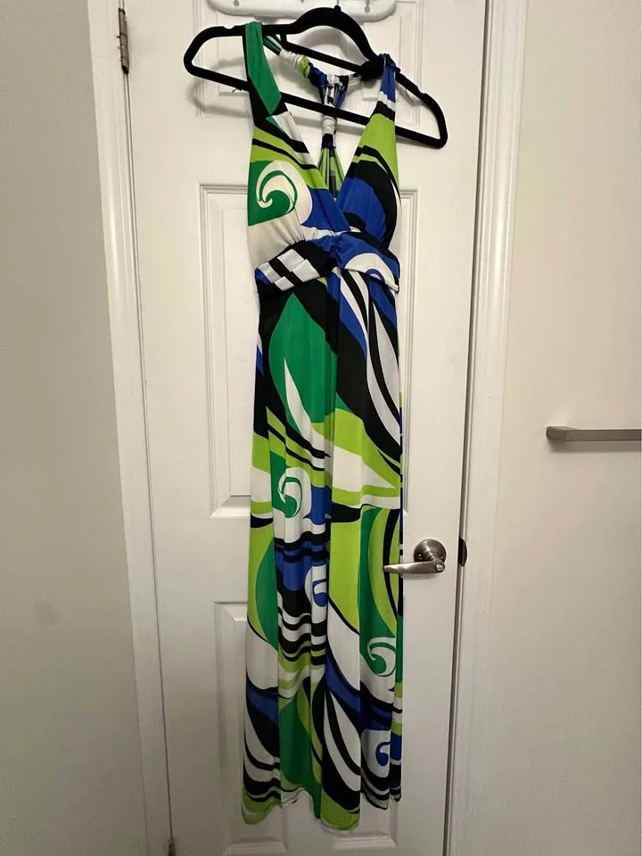 Fun Halter Maxi Dress thumbnail