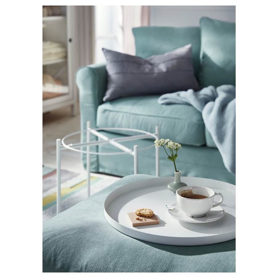 Moving Sale: White Tray table, 45x53 cm - photo 4
