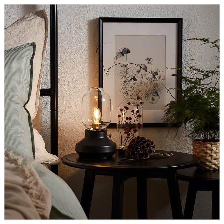 Moving Sale: Table lamp + LED bulb dimmable grey - photo 2