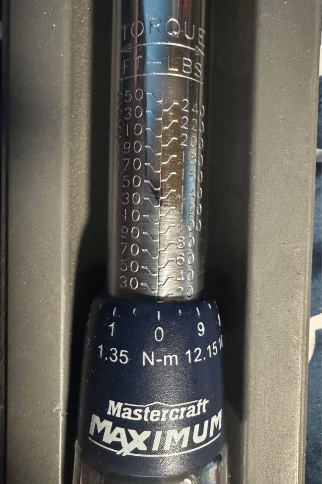 Mastercraft Maximum 1/2” Drive Torque Wrench 20-250 Foot Pounds - photo 2