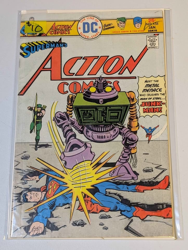 Superman in Action Comics / Superman with Joker and Batman - photo 3