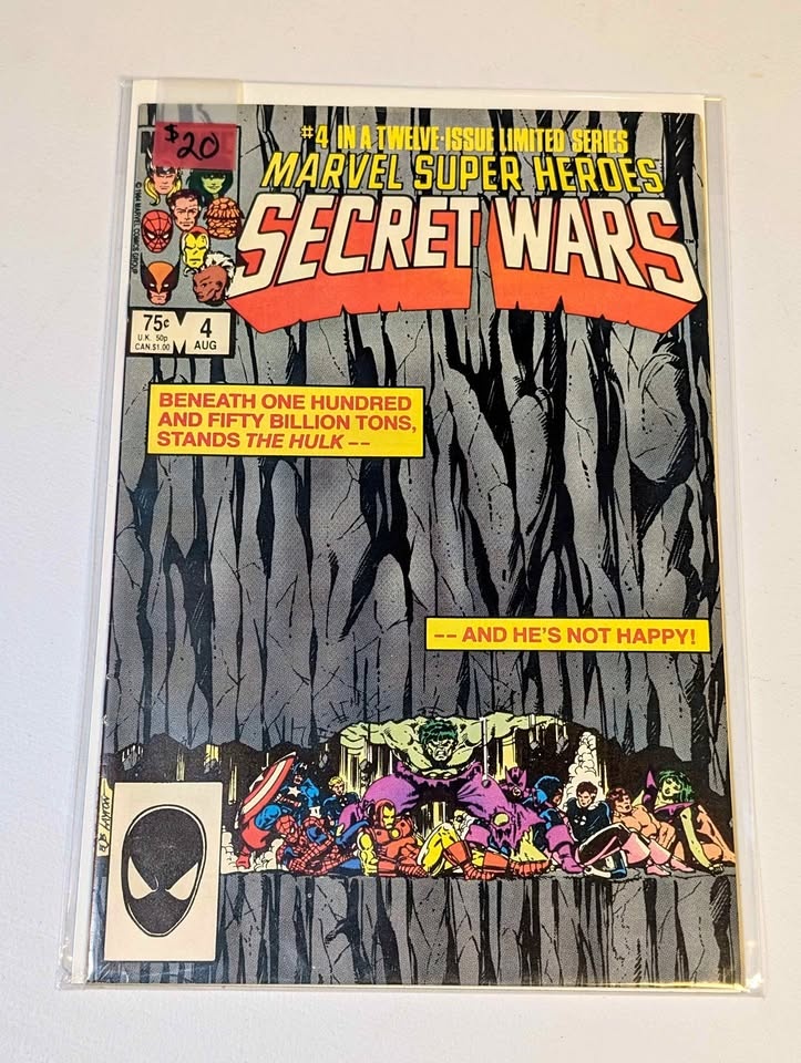 Secret Wars Comics - Avengers with Spiderman