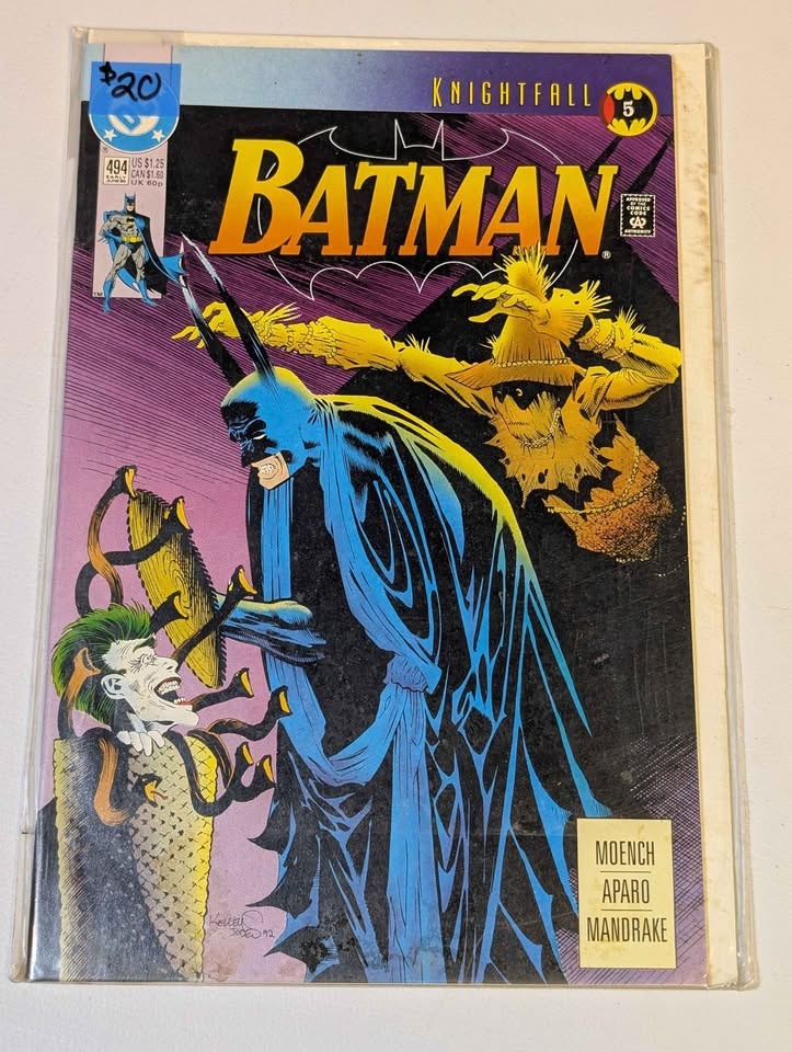 Batman Knightfall Comics - photo 3