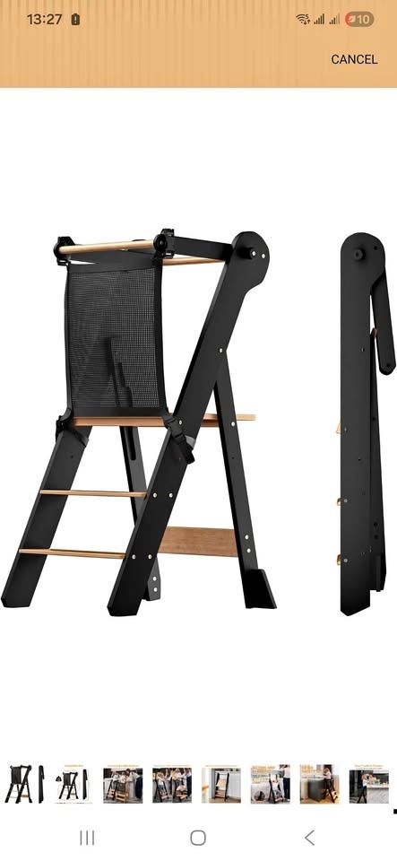 COSYLAND Foldable Step Stool for Toddlers