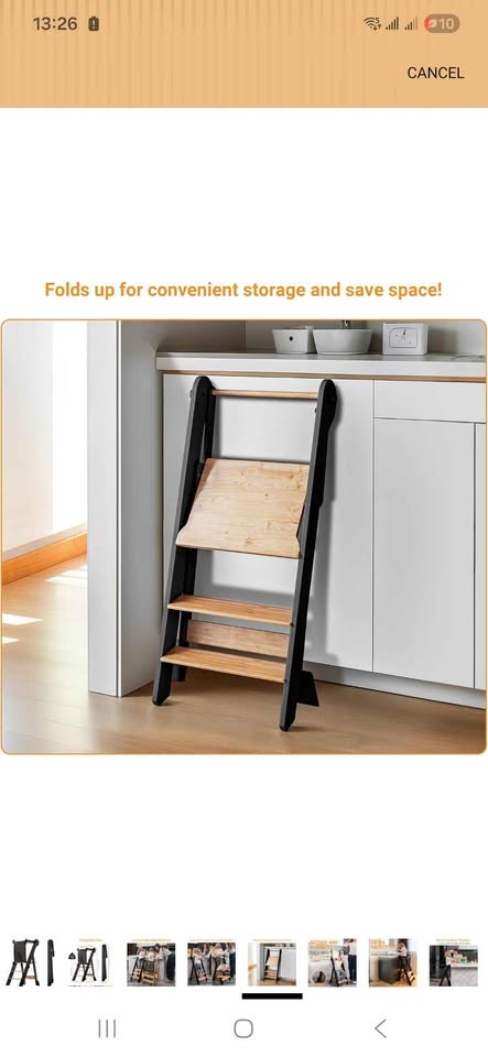 COSYLAND Foldable Step Stool for Toddlers - photo 3