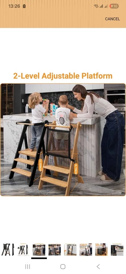 COSYLAND Foldable Step Stool for Toddlers - photo 5