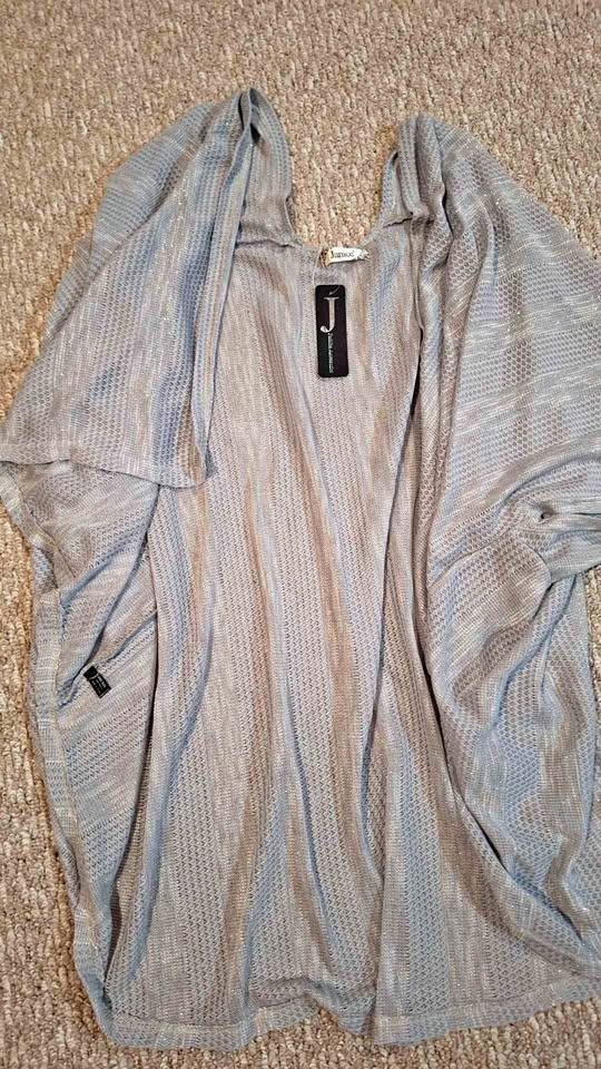 Women's cardigan-light grey