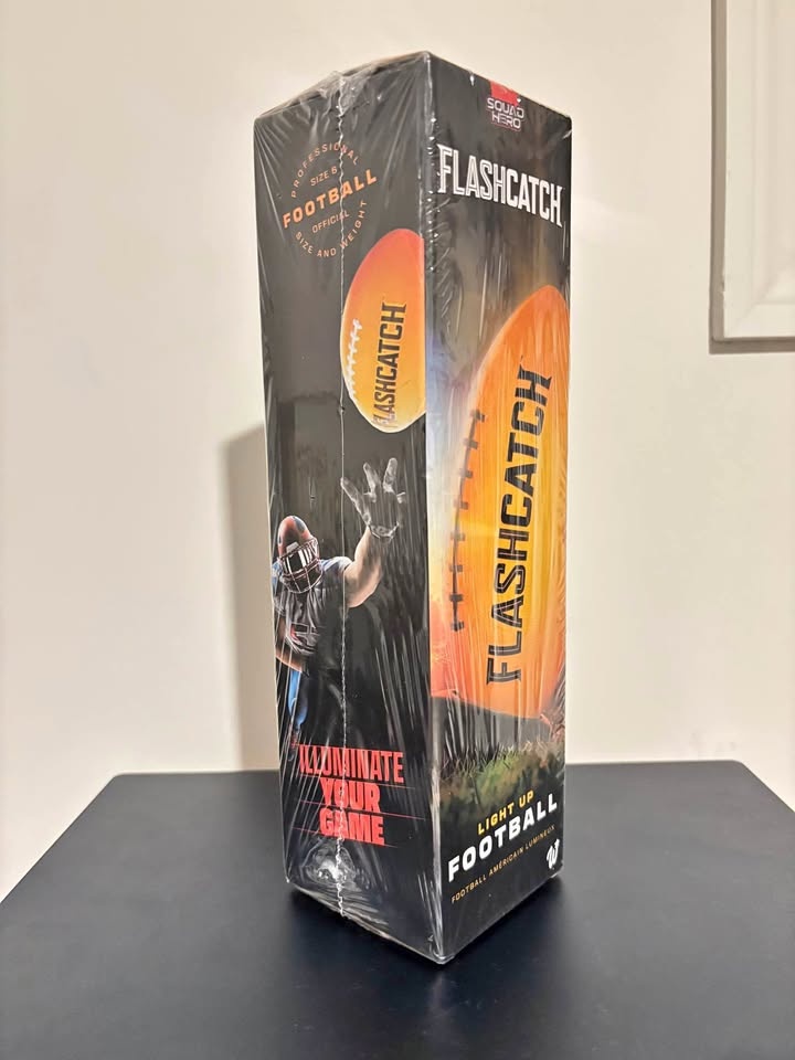 New Light Up Football - Glow in the Dark Foot Ball