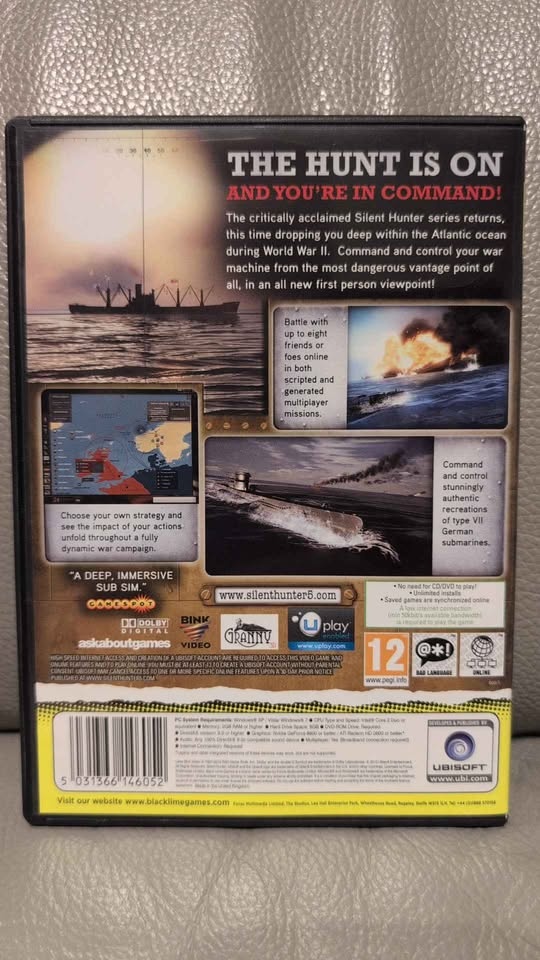 Silent Hunters 5 Vintage PC DVD-ROM Game - photo 2