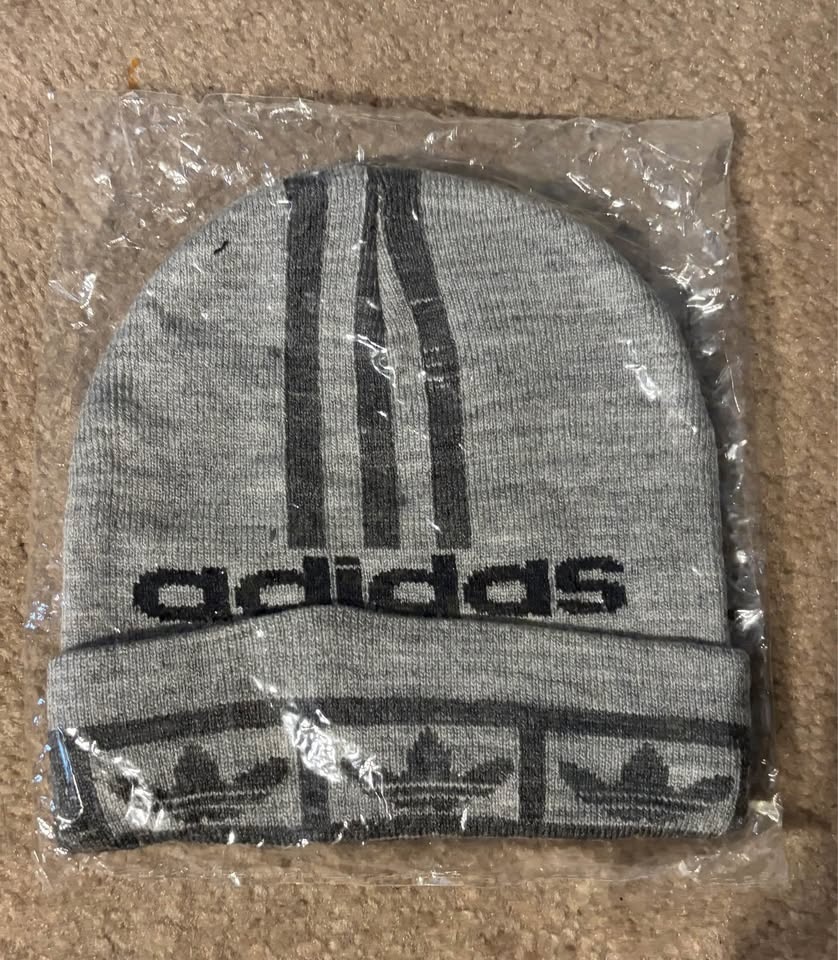 Grey Beanie Winter Hat - New! ❤️ - photo 2