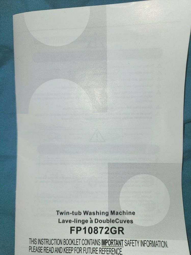 Twin Tub Washing Machine (NEW) - photo 4