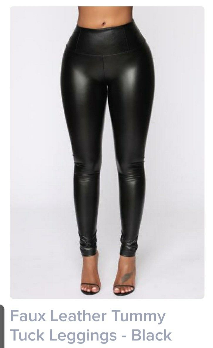 Fashion Nova Faux Leather Leggings (NEW) - photo 2