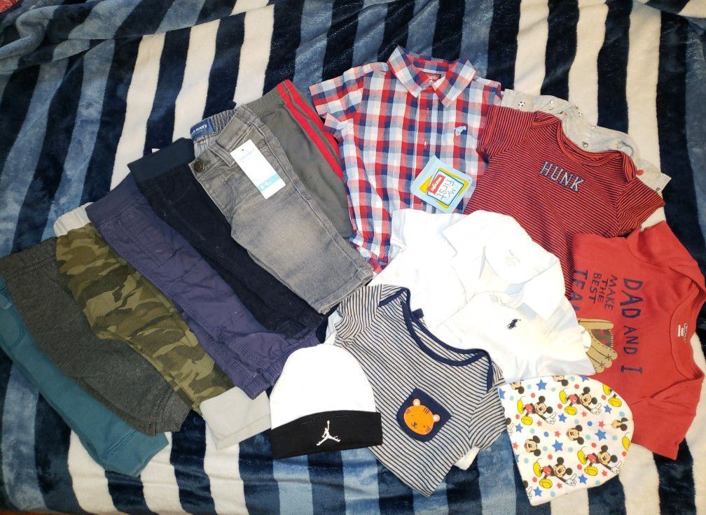 Baby Boy Clothes Bundle 3M-12M