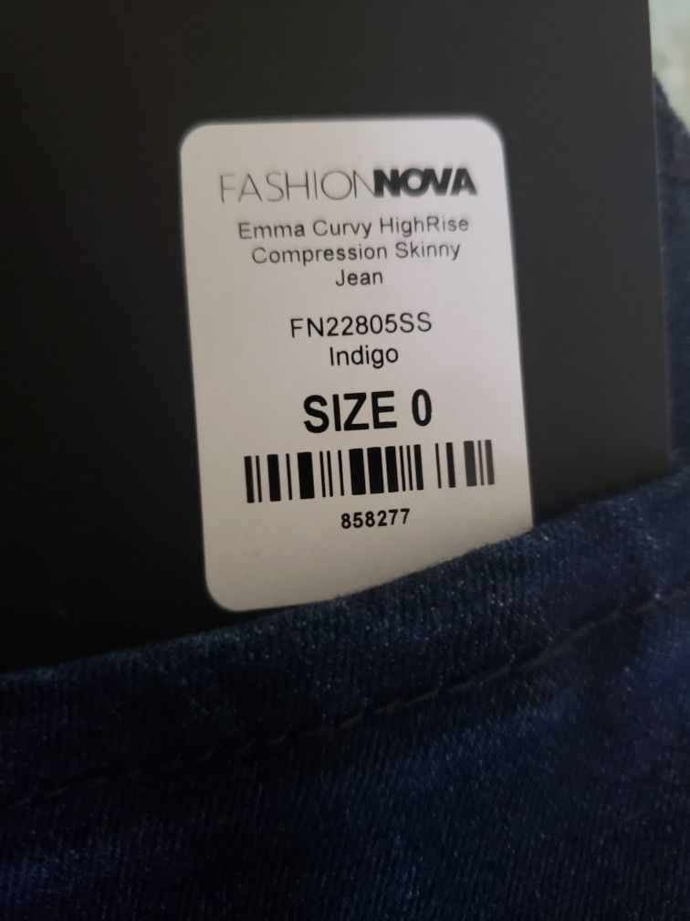 Fashion Nova Hi Rise Compression Jeans (NEW) - photo 3