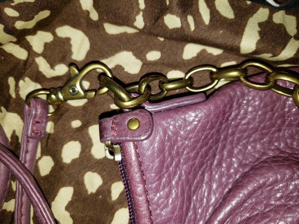 Vintage Fossil Leather Bag - photo 2