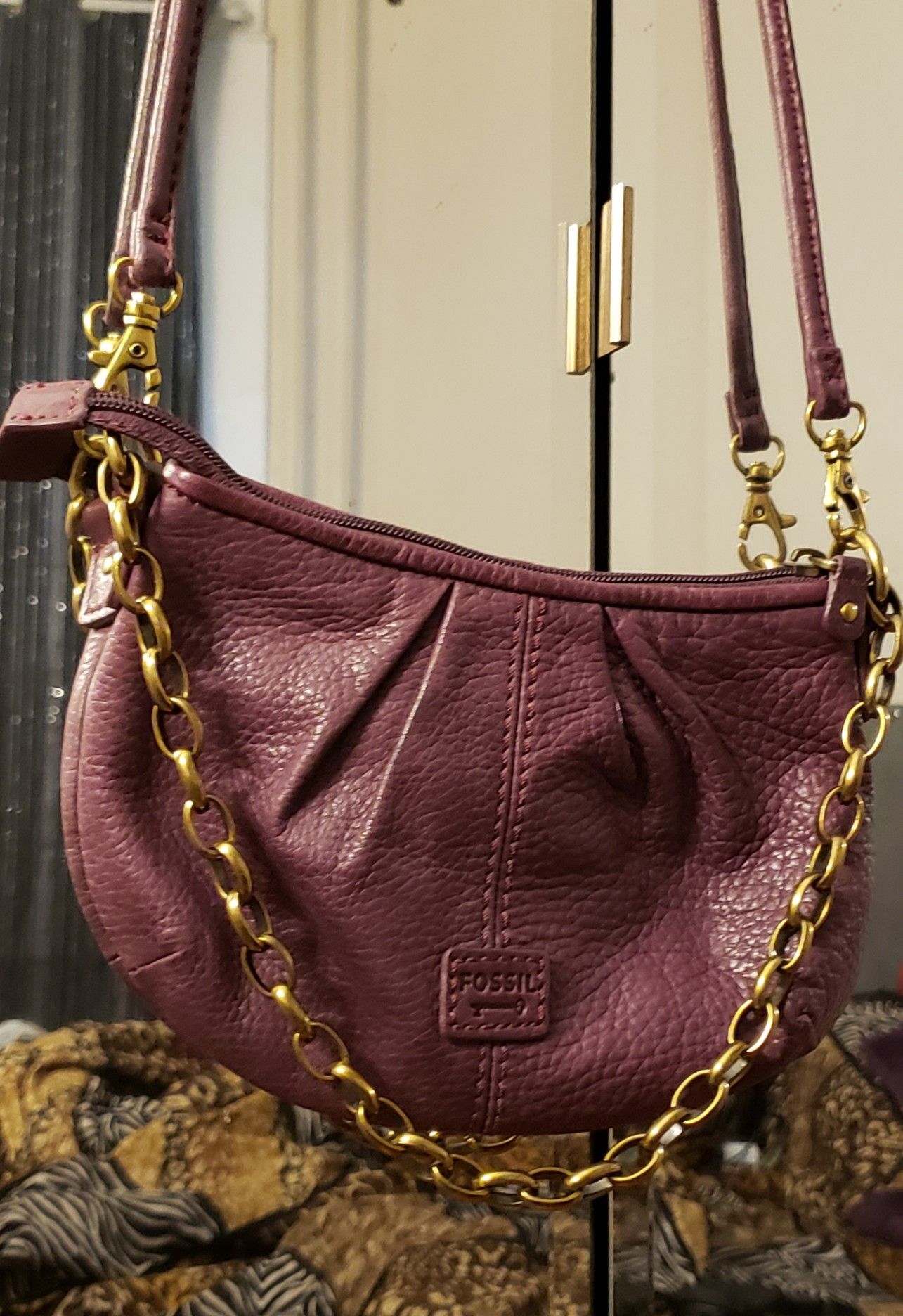 Vintage Fossil Leather Bag - photo 4