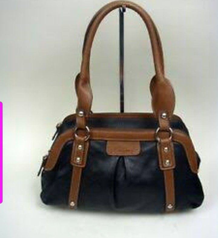 Tignanello 2 Tone Leather Bag