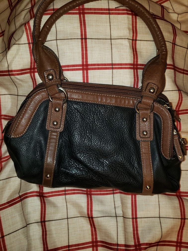 Tignanello 2 Tone Leather Bag - photo 3