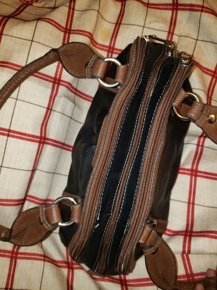 Tignanello 2 Tone Leather Bag - photo 4
