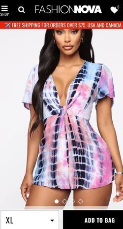 Fashion Nova Romper (NEW)