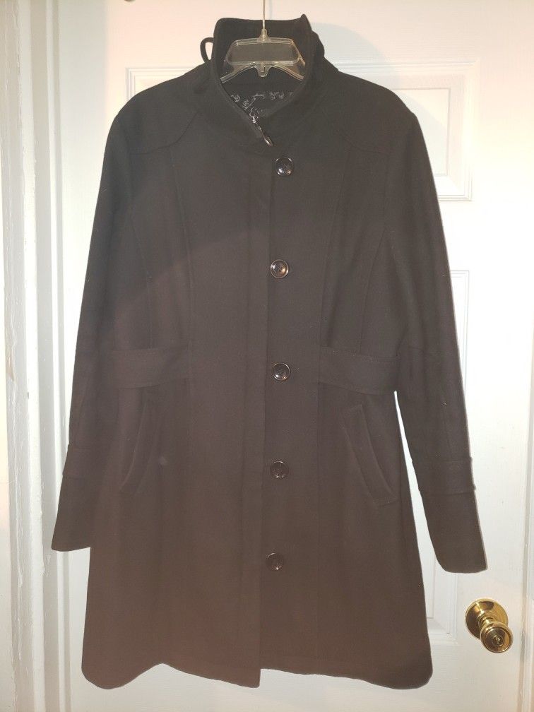 100% Wool Peacoat - photo 5