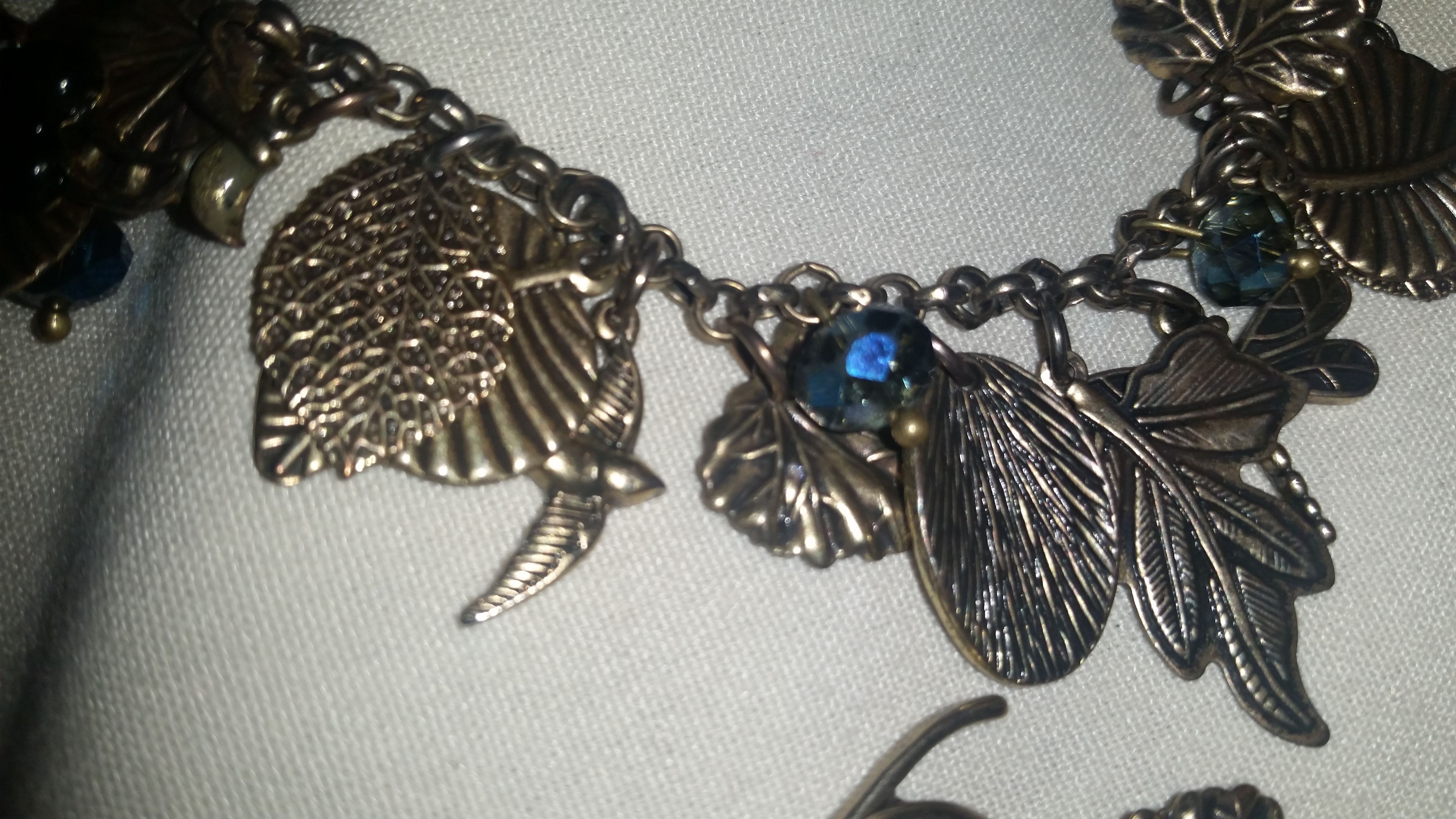 Gold Fall Chain and Bracelet Set - photo 3